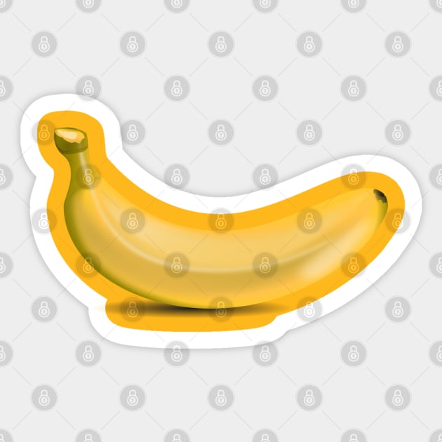 BANANA Sticker by tylwerrt